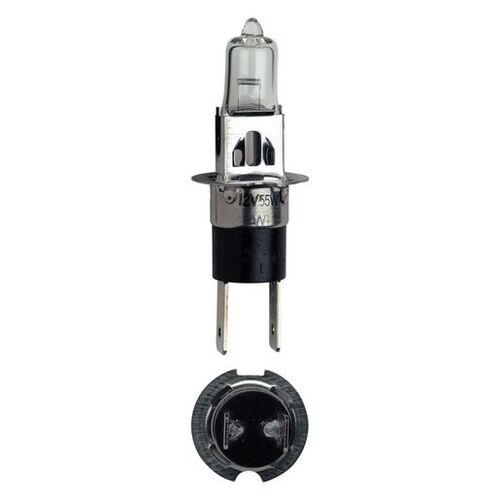 NARVA HALOGEN H3C GLOBE 12V 55W 48323 STRAIGHT BASE 2 PIN FOR EURO HEADLIGHTS