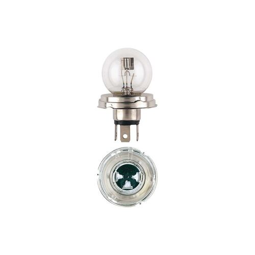 Narva 49211 Halogen R2 49211 Asymmetrical Headlamp Globe 12V 45/40W P45T 3 Pin