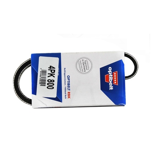 Optibelt Alt Belt 4PK0800 for Honda HRV 4cyl 1.6L D16W SOHC 4WD 1999-2002