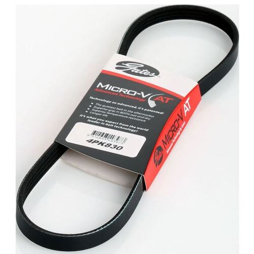 Gates 4PK830 Multi Rib Drive Belt Same as Optibelt 4PK0830 Check App Below