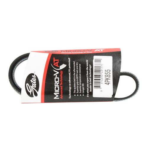 Gates 4PK855 Drive Belt for Mazda MX-5 1.6L 1.8L 1989-1998 P/S No A/C