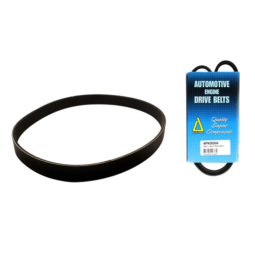 Drive Belt 4PK855A for Ford Corsair 2.0L 1989-1992 (P/Steer with A/C)