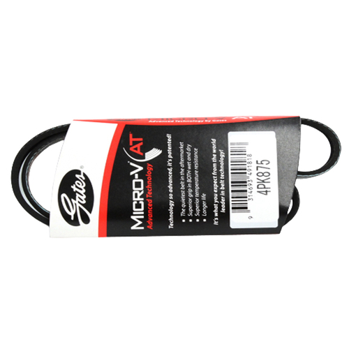 Gates 4PK875 Alt & Water Pump Drive Belt for Ford Festiva 1994-2000