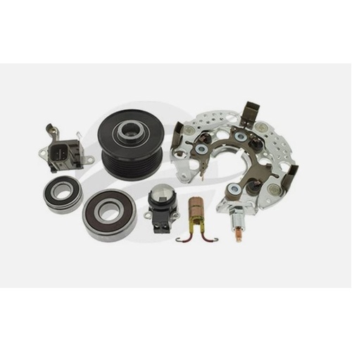 Jaylec 53-8591-1 Alternator Repair Kit for Toyota Hilux 3.0L Diesel 100Amp 17mm