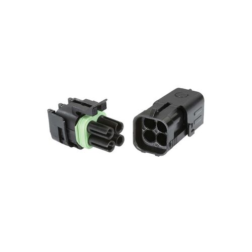 NARVA 56474BL WATERPROOF CONNECTOR 4 WAY 20 AMP INCLUDES SEALS & TERMINALS x1