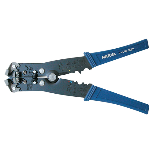 Narva 56511 Cable Wire Stripping Tool Strips Cuts Crimps Wire & Terminals