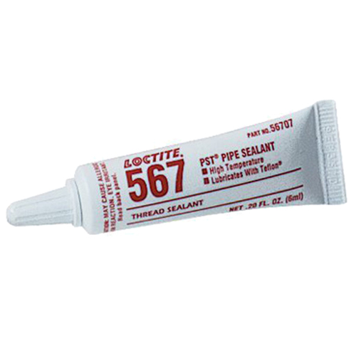 Loctite 567 Master Pipe Thread Sealant 1050 KPA Hi Temp Fuel Resistant 6ml 56707