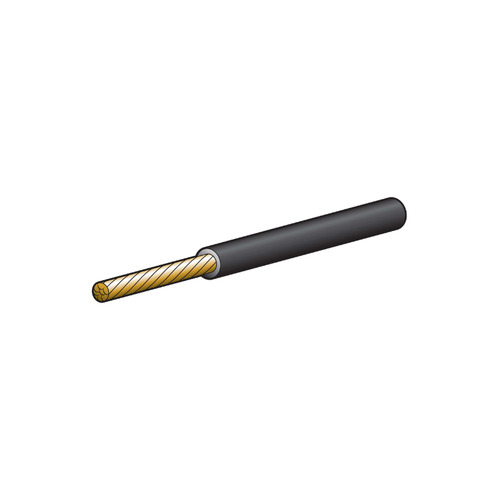 Narva 5813-30BK Single Core Cable - Black 10 Amp 3mm Sold Per Metre