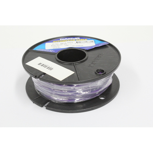 Narva 5814-30VT Single Core Cable Violet 15 Amp 4mm 30 Metre Roll