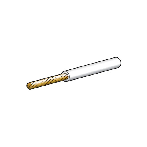 Narva 5814-30WE Single Core Cable White 15 Amp 4mm Sold per Metre