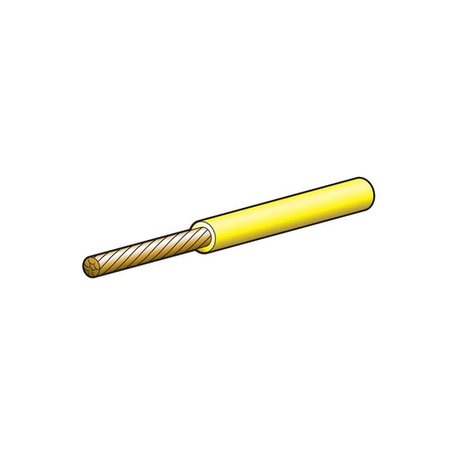Narva 5814-30YW Single Core Cable Yellow 15 Amp 4mm Sold per Metre
