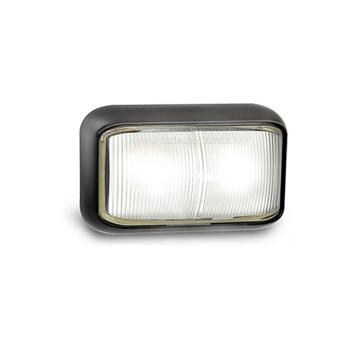 LED Autolamps 58WMB 58 Series Clear Front Position Marker Lamps 12-24V Box of 10