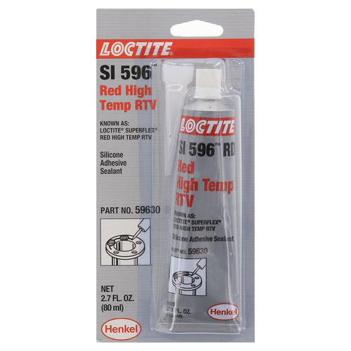 Loctite 59630 Red Superflex High Temp RTV Gasket Silicone 80ml Up to 600f 316c