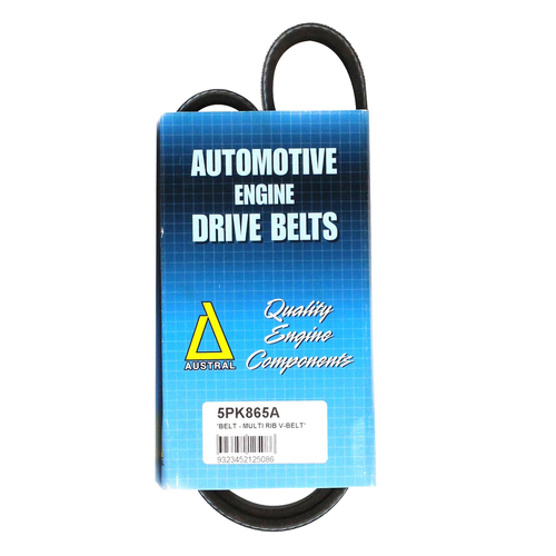 Drive Belt 5PK865A Alt & Pump Belt for Mitsubishi Lancer 1.5L 1996-2004