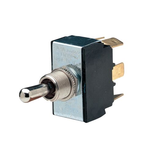 Narva 60067BL On/Off/On Heavy Duty Toggle Switch 25 Amp 12 Volt Mount Hole 12mm
