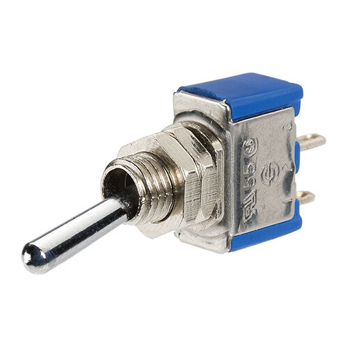 Narva Micro Off/On Toggle Switch Stainless Steel 20 Amp 12 Volt Mount Hole 6mm
