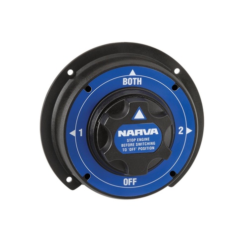 Narva 61090 Marina 4 Position Rotary Style Battery Master Isolation Switch