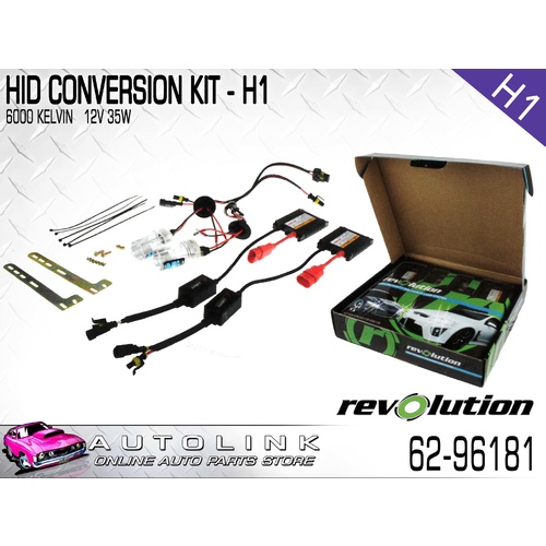 HID CONVERSION KIT 12V H1 CAN USE WITH HELLA RALLY 2000 & 4000 SLIM LIGHTS