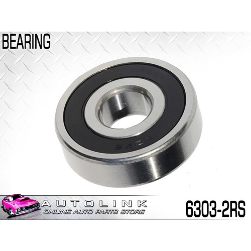 ELECTRIC PILOT BEARING 6303 6303-2RS 17 x 47 x 14mm EACH
