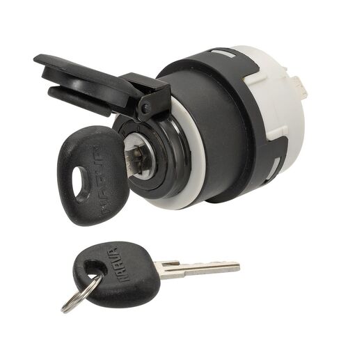 NARVA 5 POSITION DIESEL IGNITION SWITCH WITH PRE HEAT FUNCTION 26.5mm DIA MOUNT