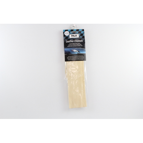 LEATHER CHAMOIS - ABSORBS 6 TIMES ITS WEIGHT IN WATER SIZE: 2.25sq FEET