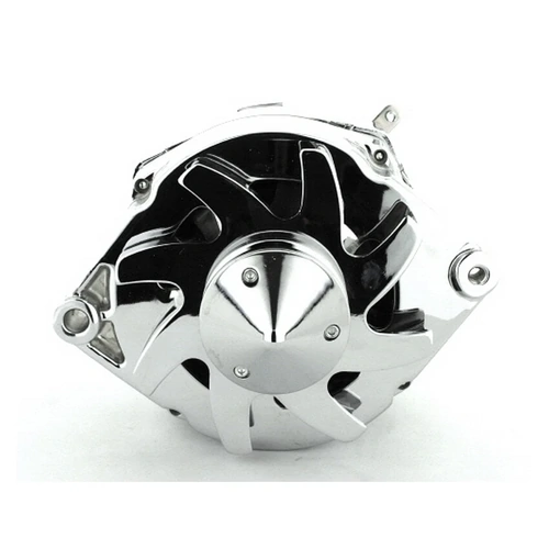 Jaylec 65-0010-1C Chrome Alternator 12V 105A Self Exciting for GM Applications