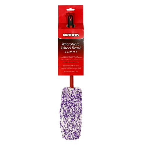 Mothers 6720600 Slimmy Microfibre Wheel Brush Flexible Tip & Brush 50cm x 8cm