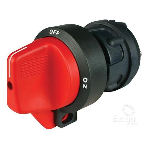COLE HERSEE BATTERY MASTER ISOLATION SWITCH RED HANDLE 300A @ 12V 75920BX 