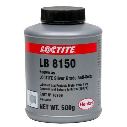 LOCTITE SILVER GRADE ANTI SEIZE LUBRICANT 500G 76769 PROTEC SPLINES GEARS SHAFTS