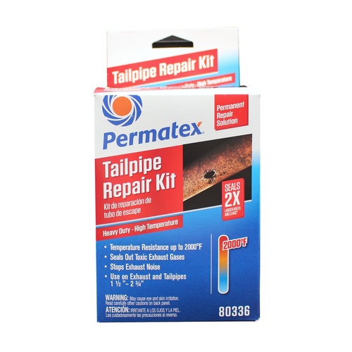 Permatex 80336 Heavy Duty High Temperature Tailpipe Repair Kit 1093°C or 2000°F
