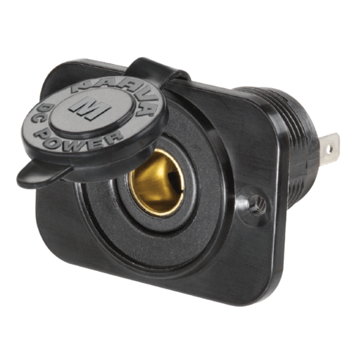 NARVA 81130BL HEAVY DUTY MERIT SOCKET WITH DUST COVER 29mm DIA 12 - 24V 