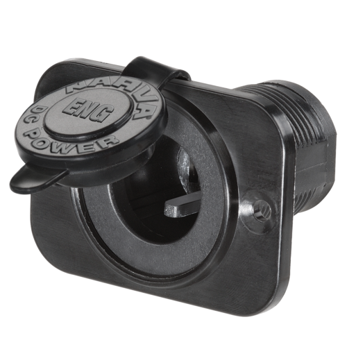 NARVA 81132BL HEAVY DUTY ENGEL TYPE SOCKET WITH DUST COVER 29mm DIA 12 - 24V