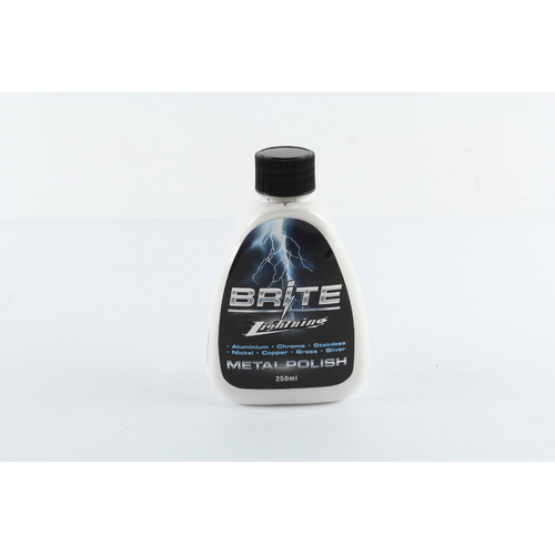  Brite Lightning Metal Polish for Stainless Alloy Silver Amazing New Formula