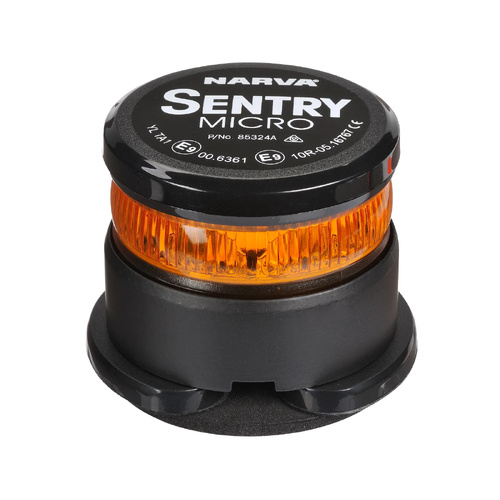 Narva 85324A LED Sentry Micro Compact 54mm Tall Rechargeable Strobe Light