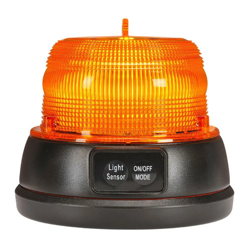 Narva 85326A Sentry II LED Portable Battery Powered Strobe Amber with Magnetic Base