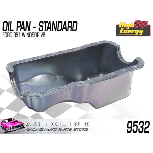 OIL PAN STANDARD FOR FORD 351 WINDSOR V8 FALCON XR XT XW XY, MUSTANG