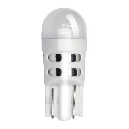 J.W.SPEAKER LED WEDGE LIGHT GLOBES WHITE 12V 5W T-10 BASE 6000K PAIR 990110