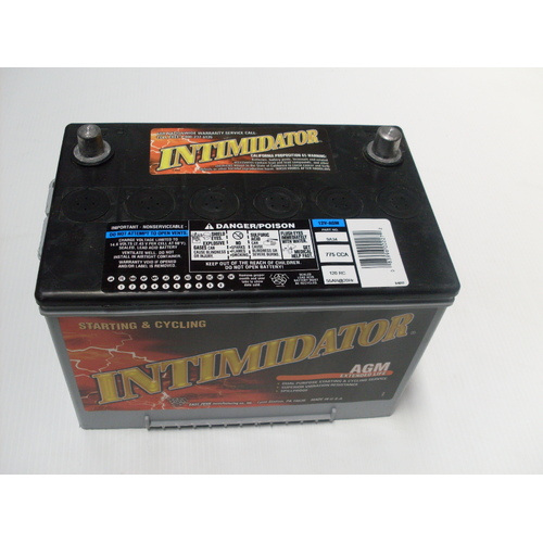 DEKA AGM BATTERY INTIMIDATOR 775CCA 9A34