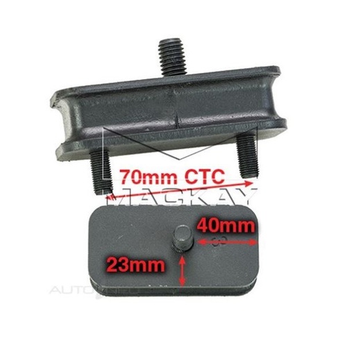 Mackay A1173 Engine Mount for Chrysler Valiant Models 6cyl 4.0L 245 & 4.3L 265