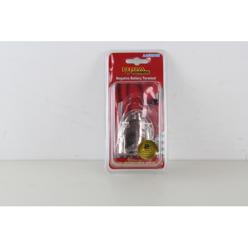 DNA NEGATIVE BATTERY TERMINAL SUPPLIED WITH PROTECTIVE CLEAR ACRYLIC COVER