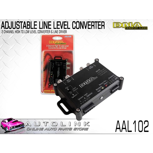 DNA ADJUSTABLE LINE LEVEL 2 CHANNEL CONVERTER ( AAL102 )