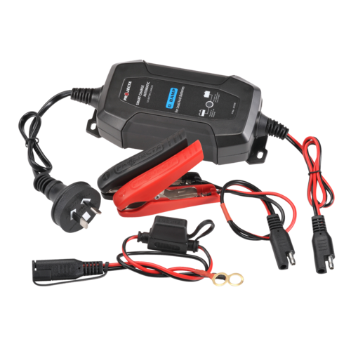 Projecta AC008 12V Automatic 0.8 Amp 4 Stage Battery Charger Maintainer