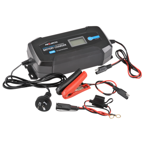 Projecta AC080 12V Automatic 8 Amp 8 Stage Battery Charger Maintainer