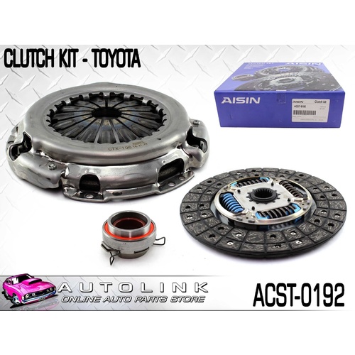 AISIN CLUTCH KIT FOR TOYOTA HILUX TGN16 2.7L 4CYL 2TRFE 2005-2015 ACST-0192