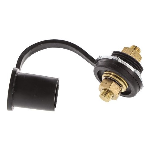 OEX ACX0034 Power or Neg Stud Single Firewall & Bulkhead Stud Black