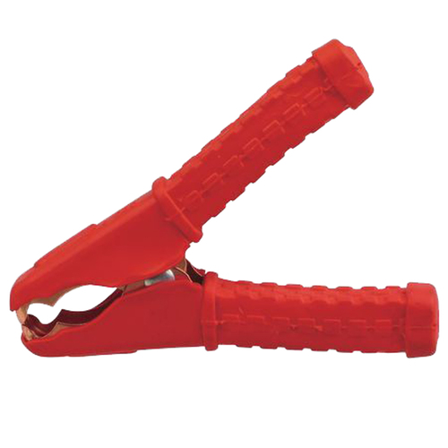 Battery Positive Clamp 100 Amp Rating Red Grip Copper Plated x1 Each