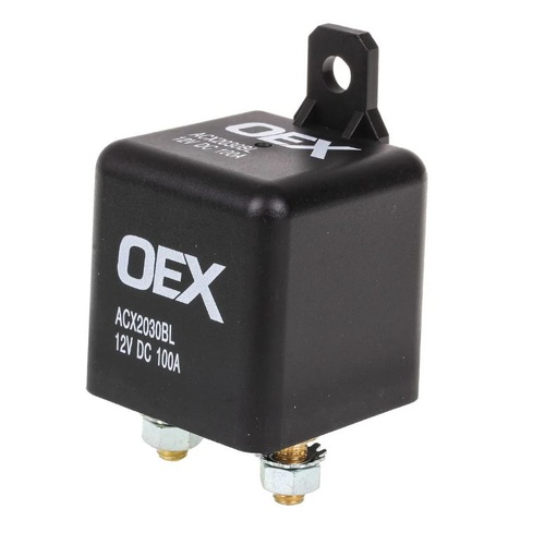 OEX ACX2030 Heavy Duty 100A Battery Relay 4 Pin 12V Normally Open