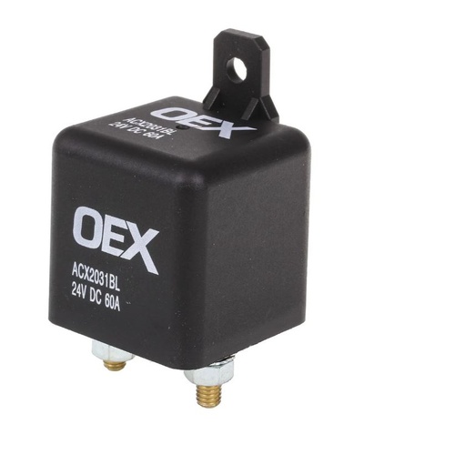 OEX ACX2031 Heavy Duty 60A Relay 4 Pin 24V Normally Open