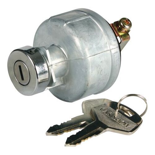 OEX IGNITION SWITCH DIESEL GLOW - OFF - ACC / IGN - START 30A @ 12V 25mm DIA