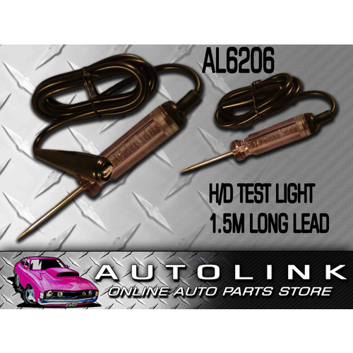 OEX ACX6206 HEAVY DUTY CIRCUIT TESTER TEST LIGHT CLAMP STYLE WITH 1.5m LEAD 12V